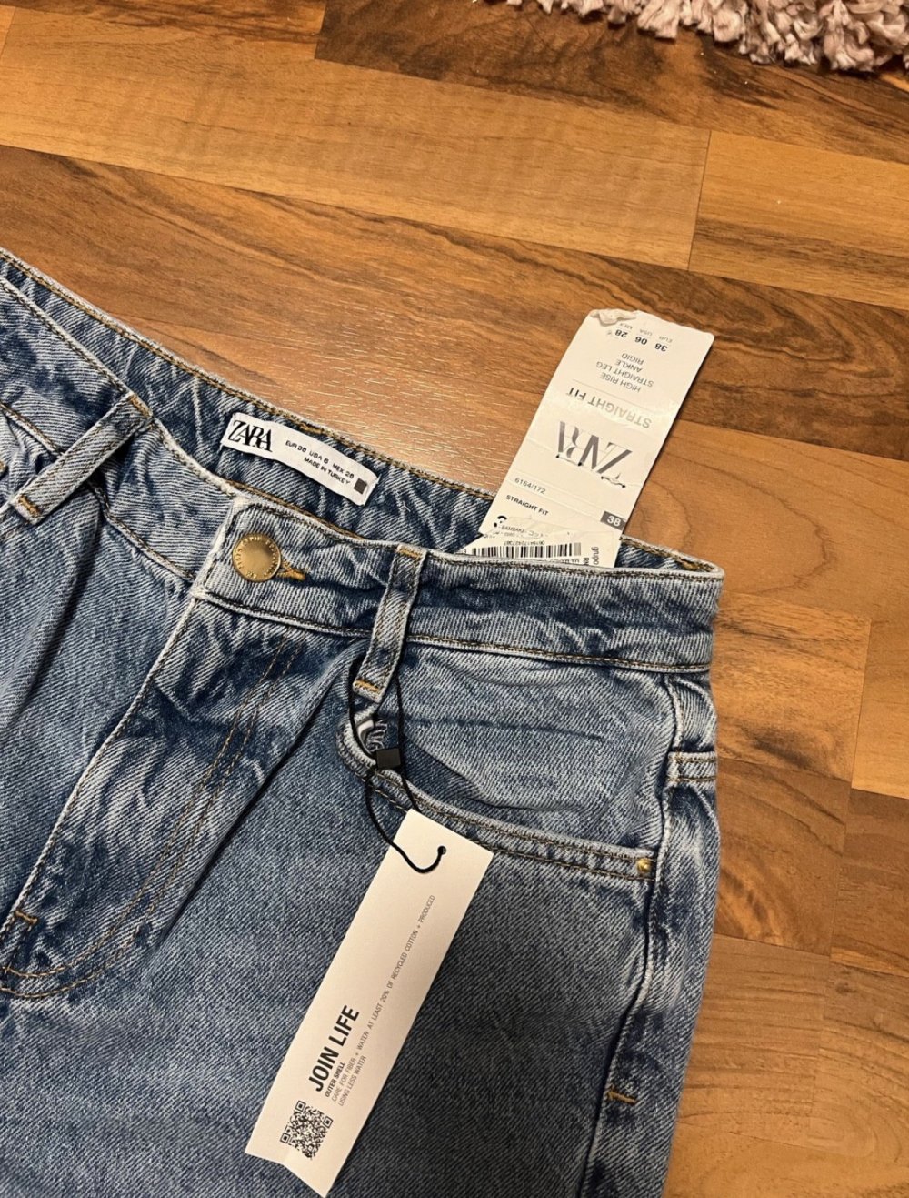Zara mom jeans