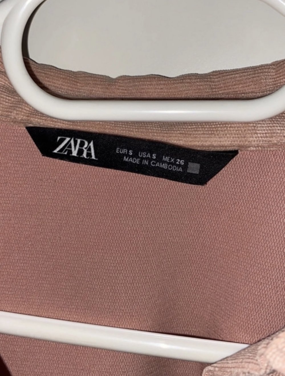 zara Hemd kord