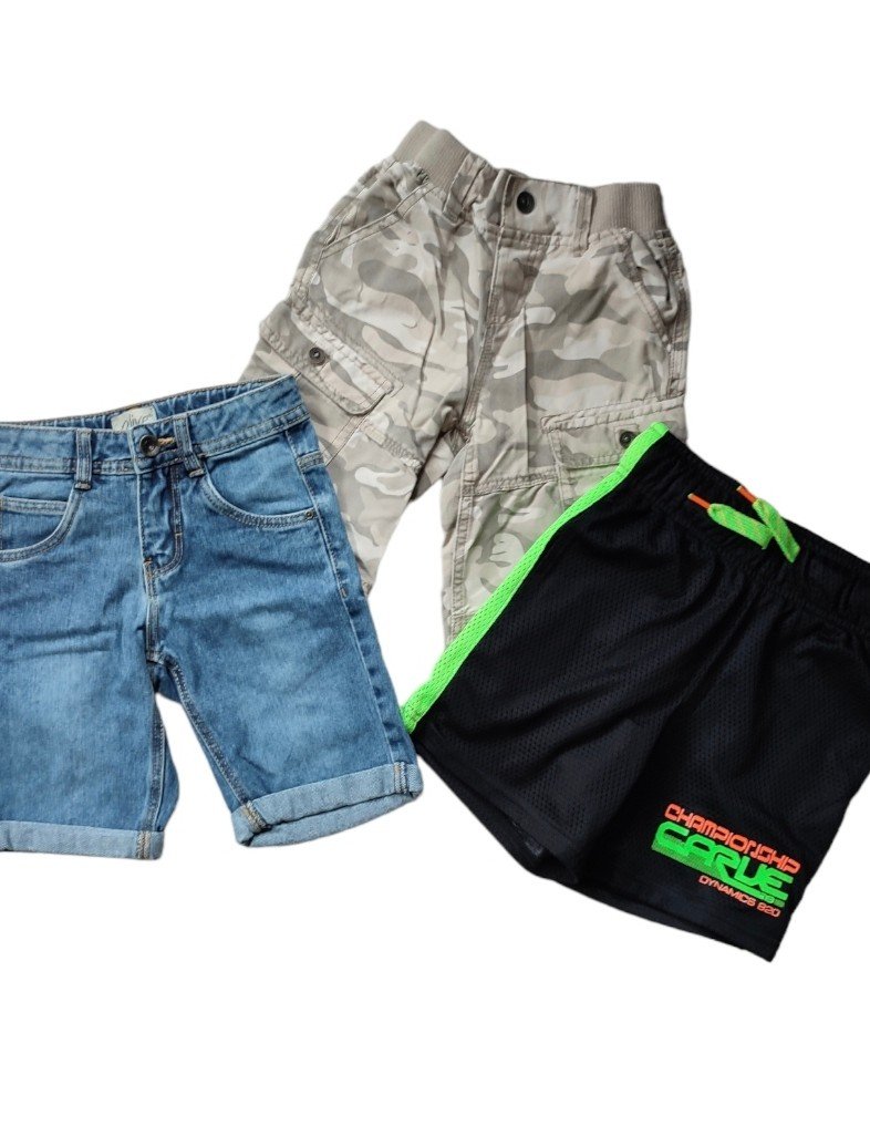 3tlg. Shorts-Set