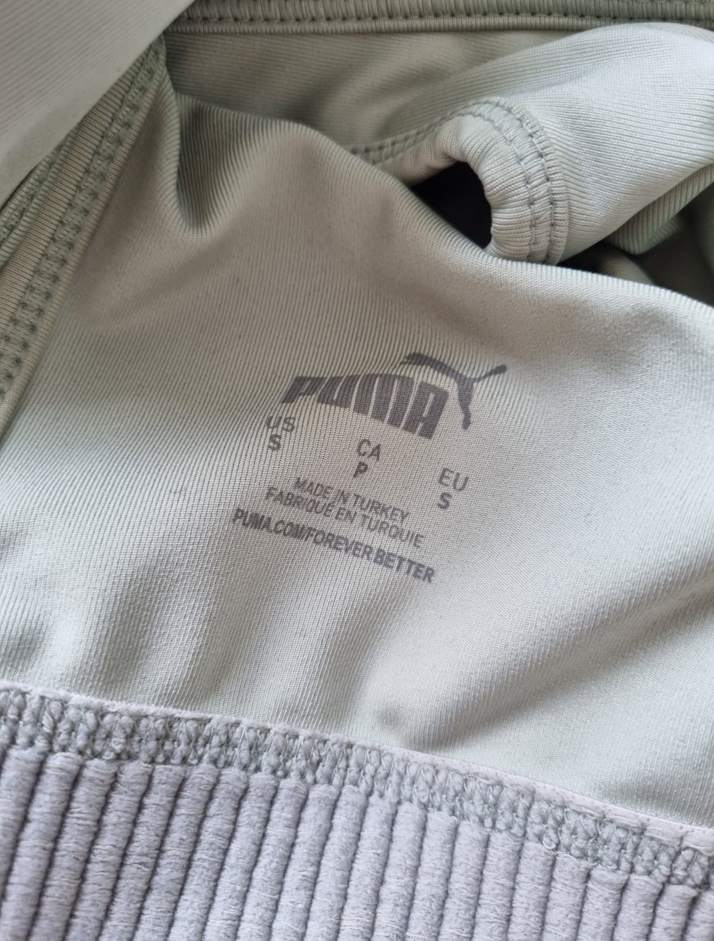 Puma, Sportbekleidung, Sportbh, Pamela Reif, Mintgrün