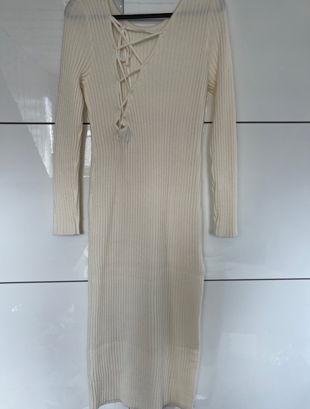 maxikleid aus Stick