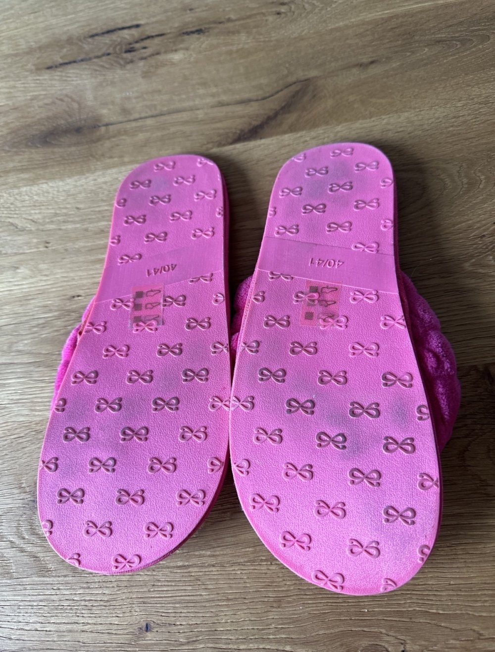 FlipFlops Hausschuhe Hunkemöller rosa pink 40/41