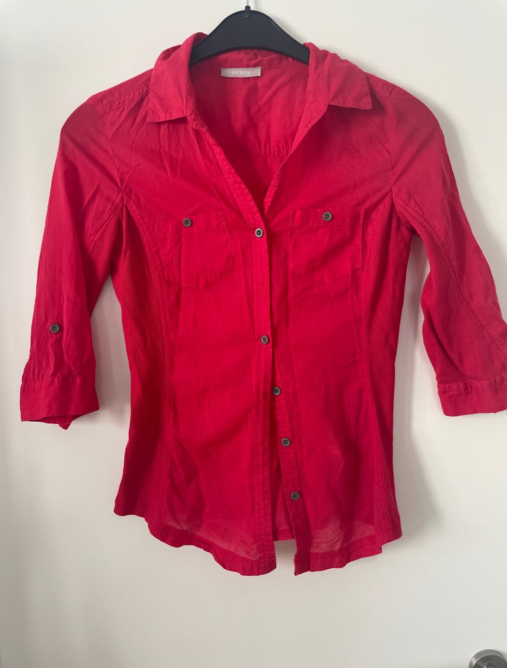 Rote Bluse