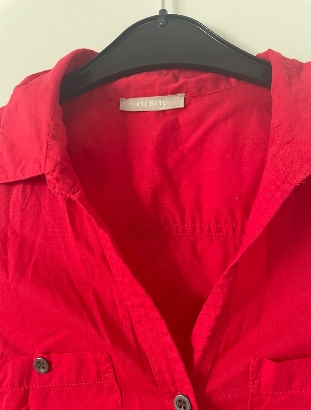 Rote Bluse