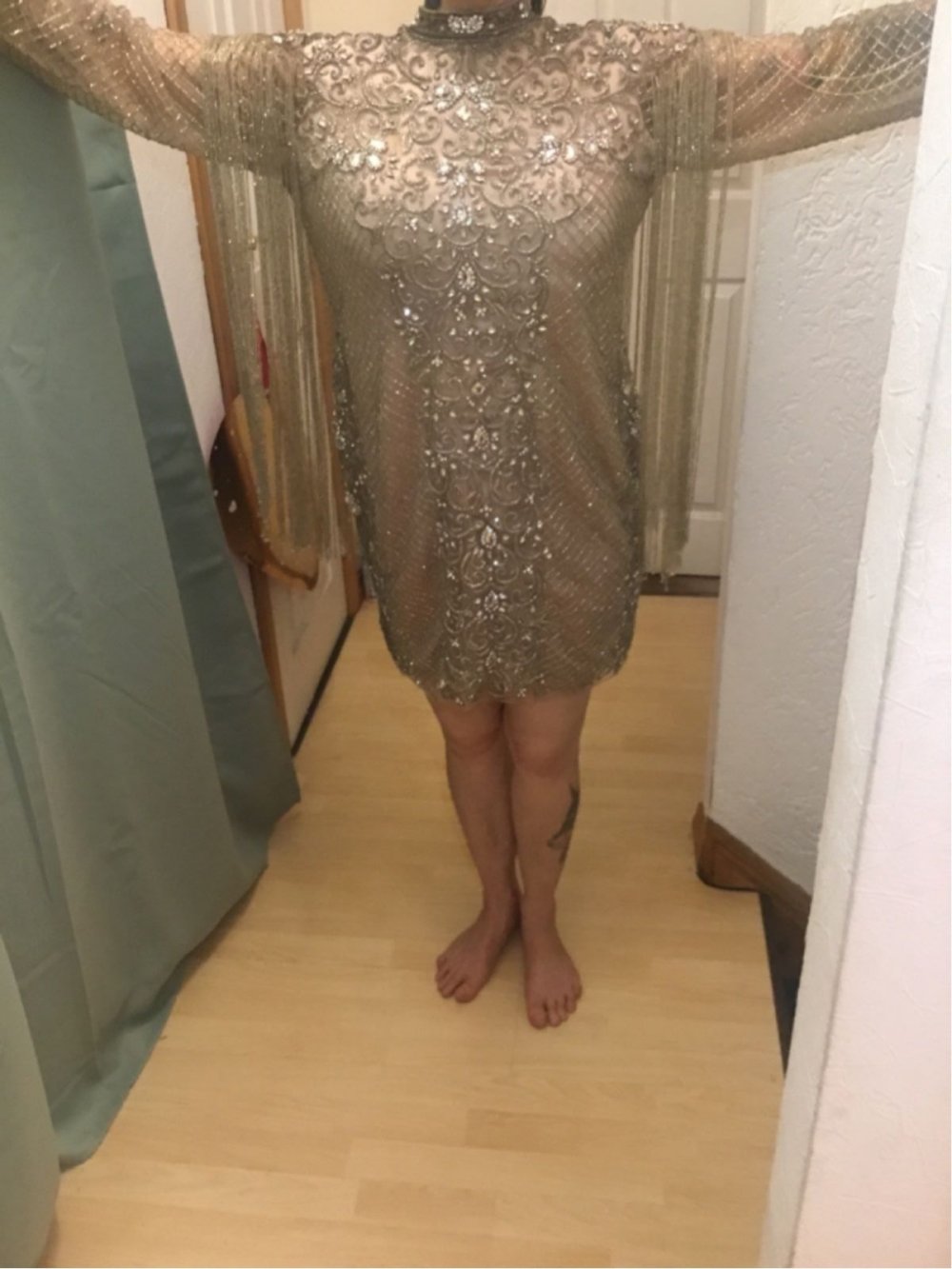 Abendkleid,Glitzerkleid,Strasskleid