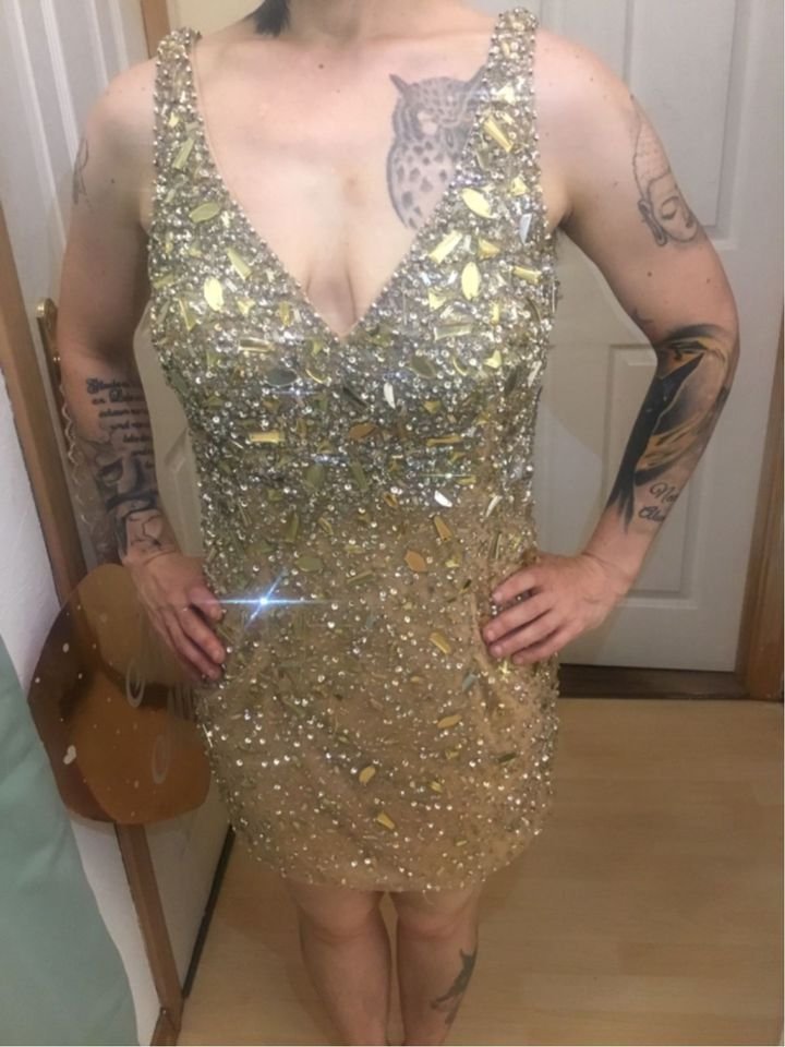 Abendkleid,Festkleid,kurzes Kleid Terani couture