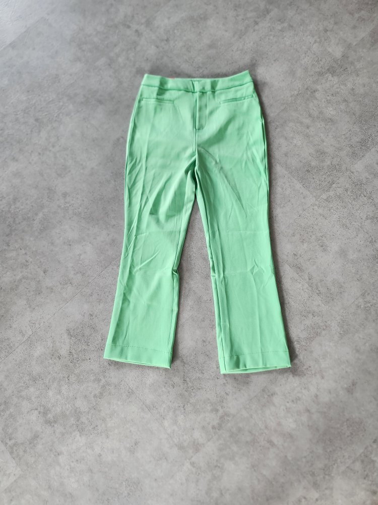 Sinsay Bootcut Hose grün  S