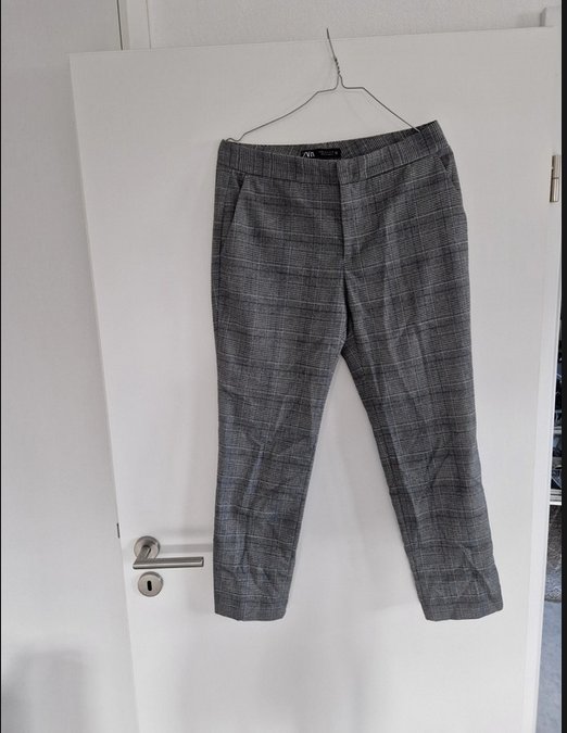 Zara Hose karriert 