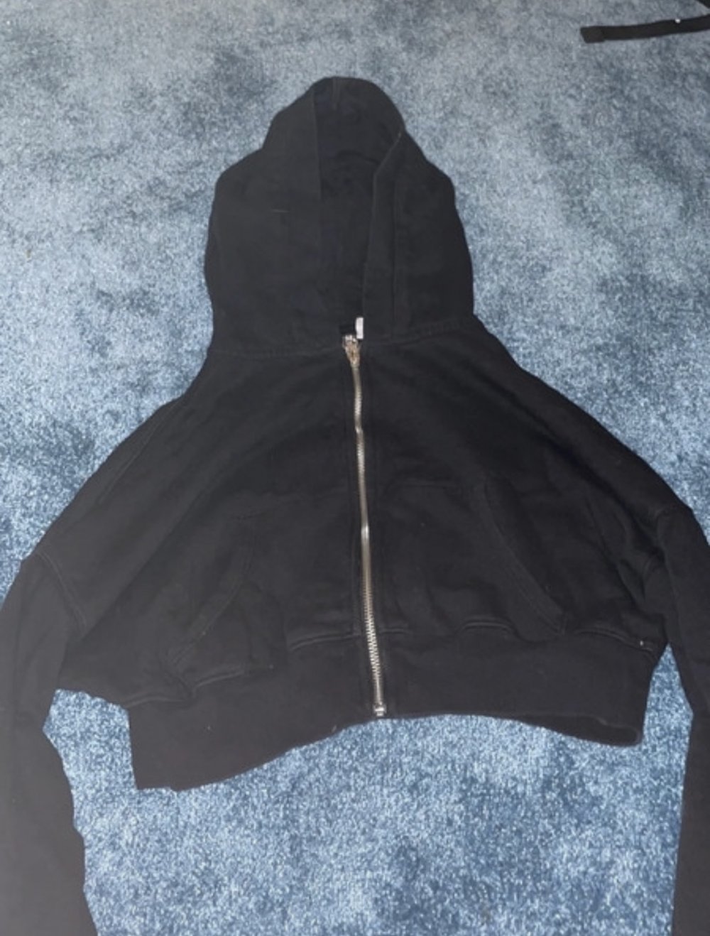 crop kapuzen Jacke