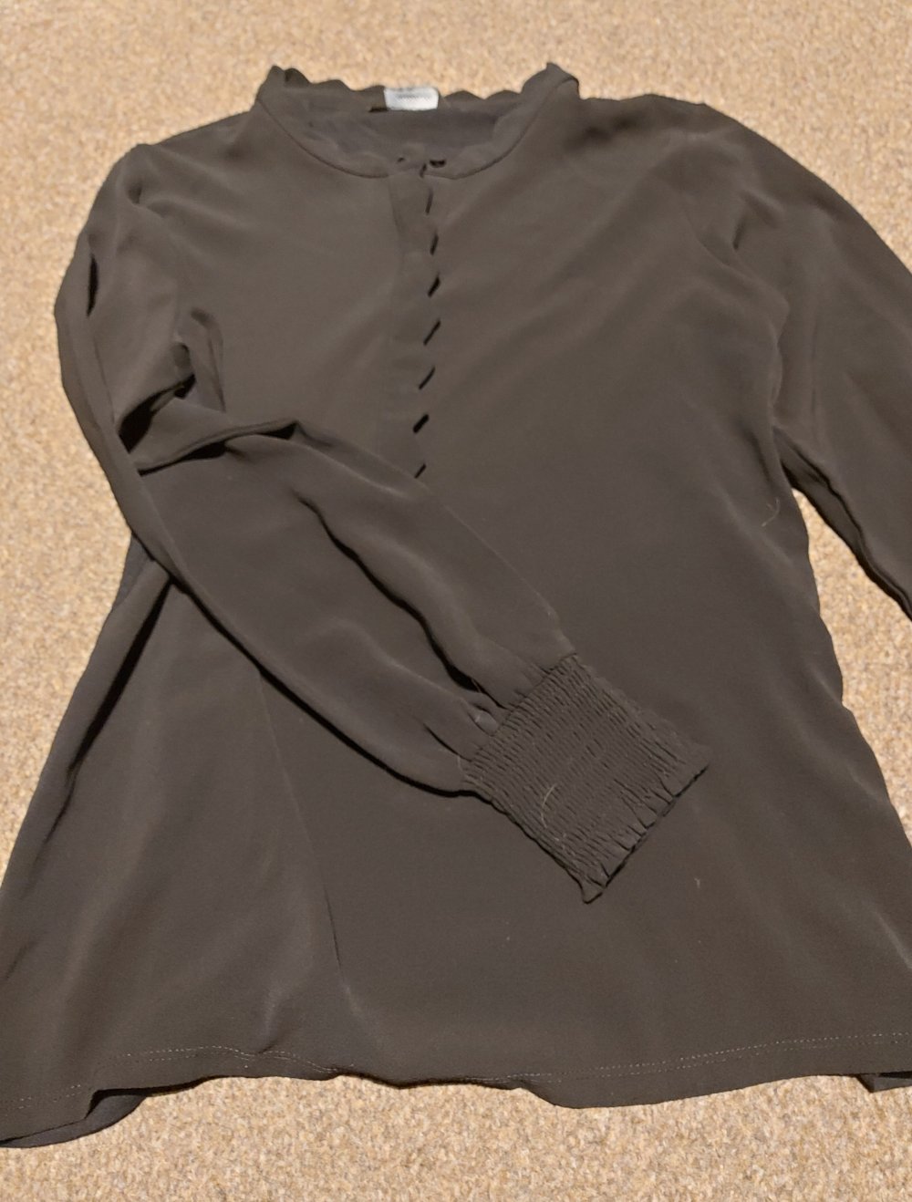 Bluse schwarz Gr. 36/38
