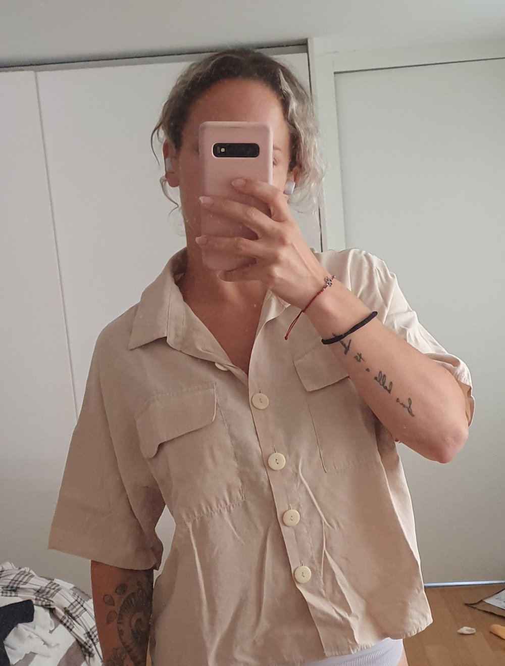 Beiges Hemd von Zara