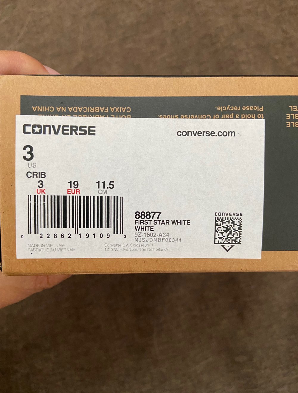 converse babyschuhe neuwertig 19
