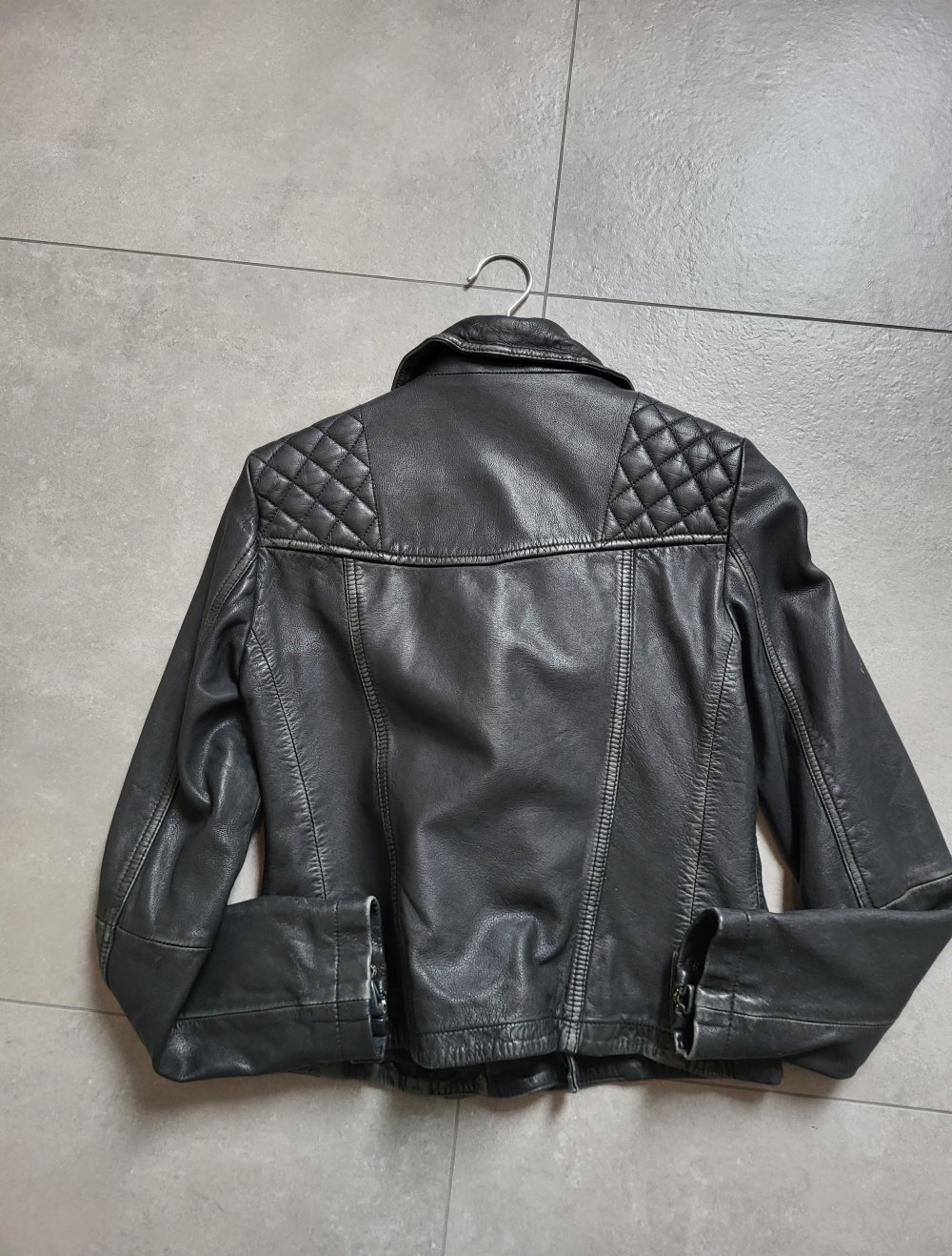 Leder Jacke