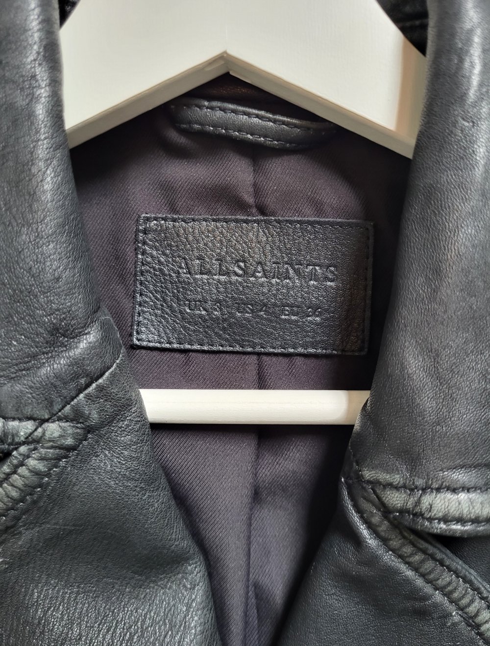 Leder Jacke
