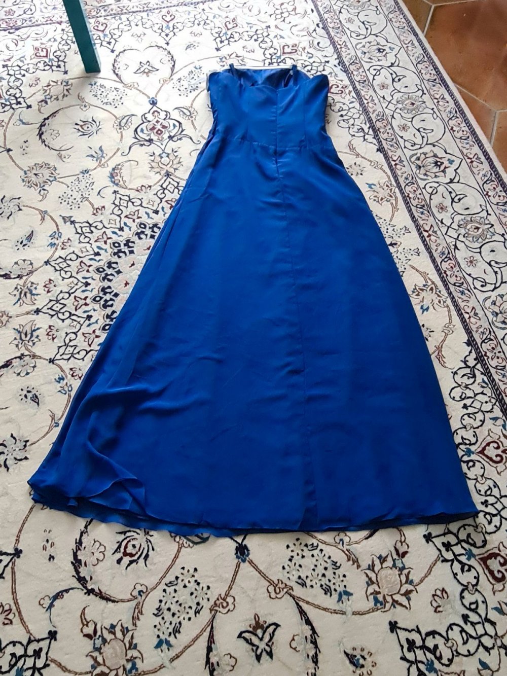 Abendkleid magic nights langes Kleid Gr. 40 blau