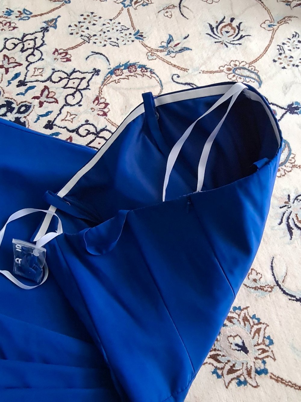 Abendkleid magic nights langes Kleid Gr. 40 blau