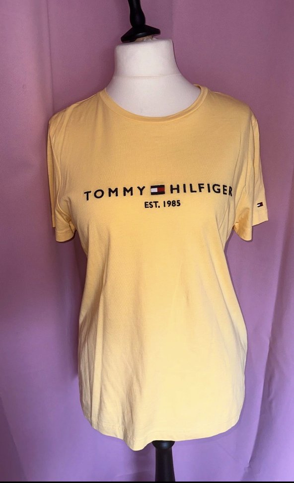 Tommy Hilfinger T-Shirt gelb, Größe M