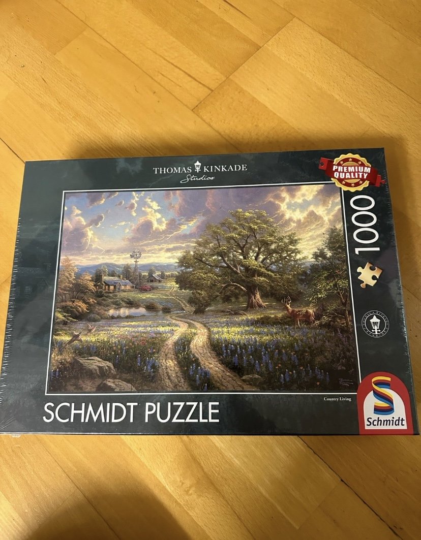 Thomas Kinkade Puzzle, Country Living 58461 von Schmidt 