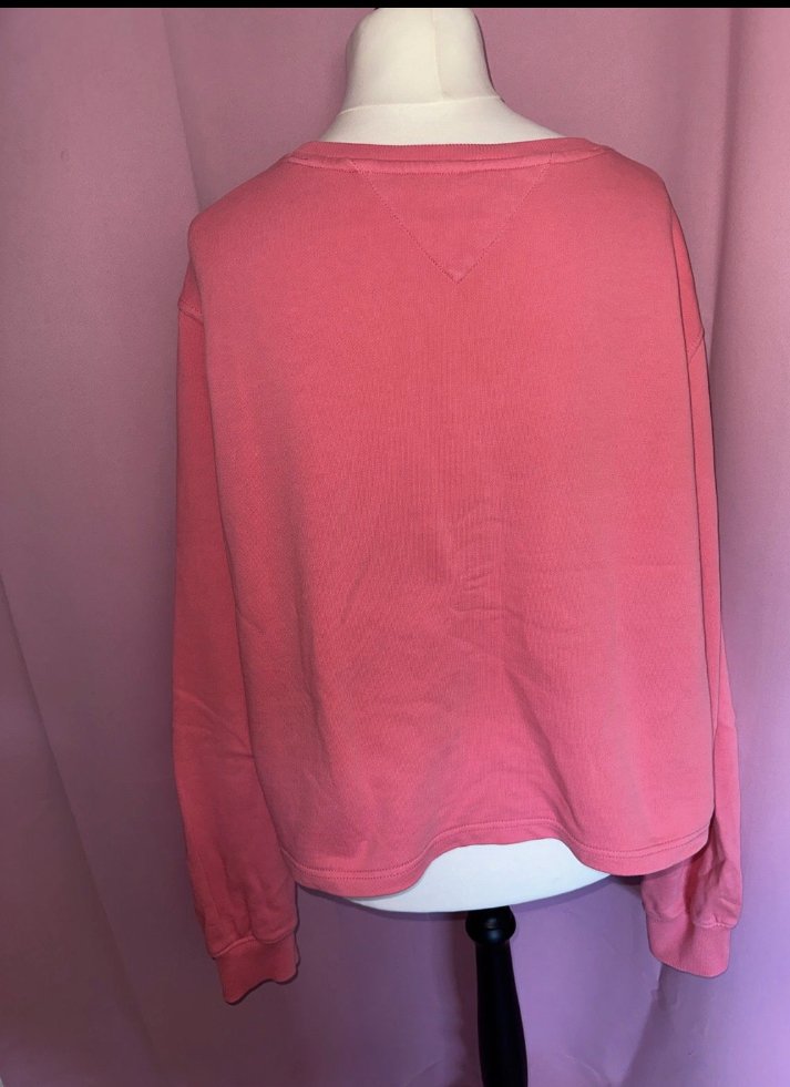Tommy Jeans Pullover rosa Größe XL