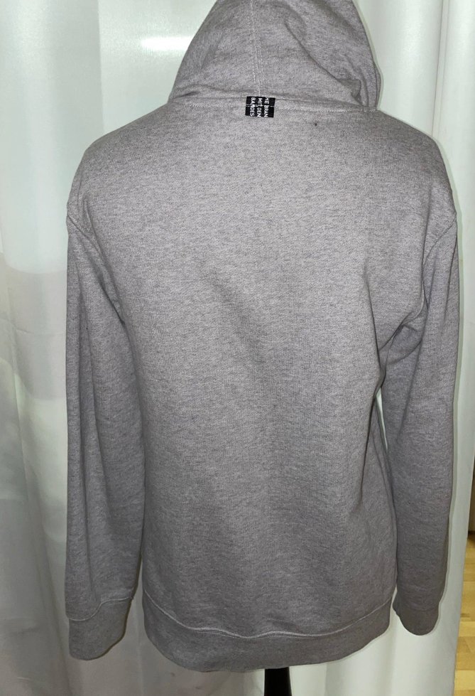 Grauer Adidas Hoodie Größe S
