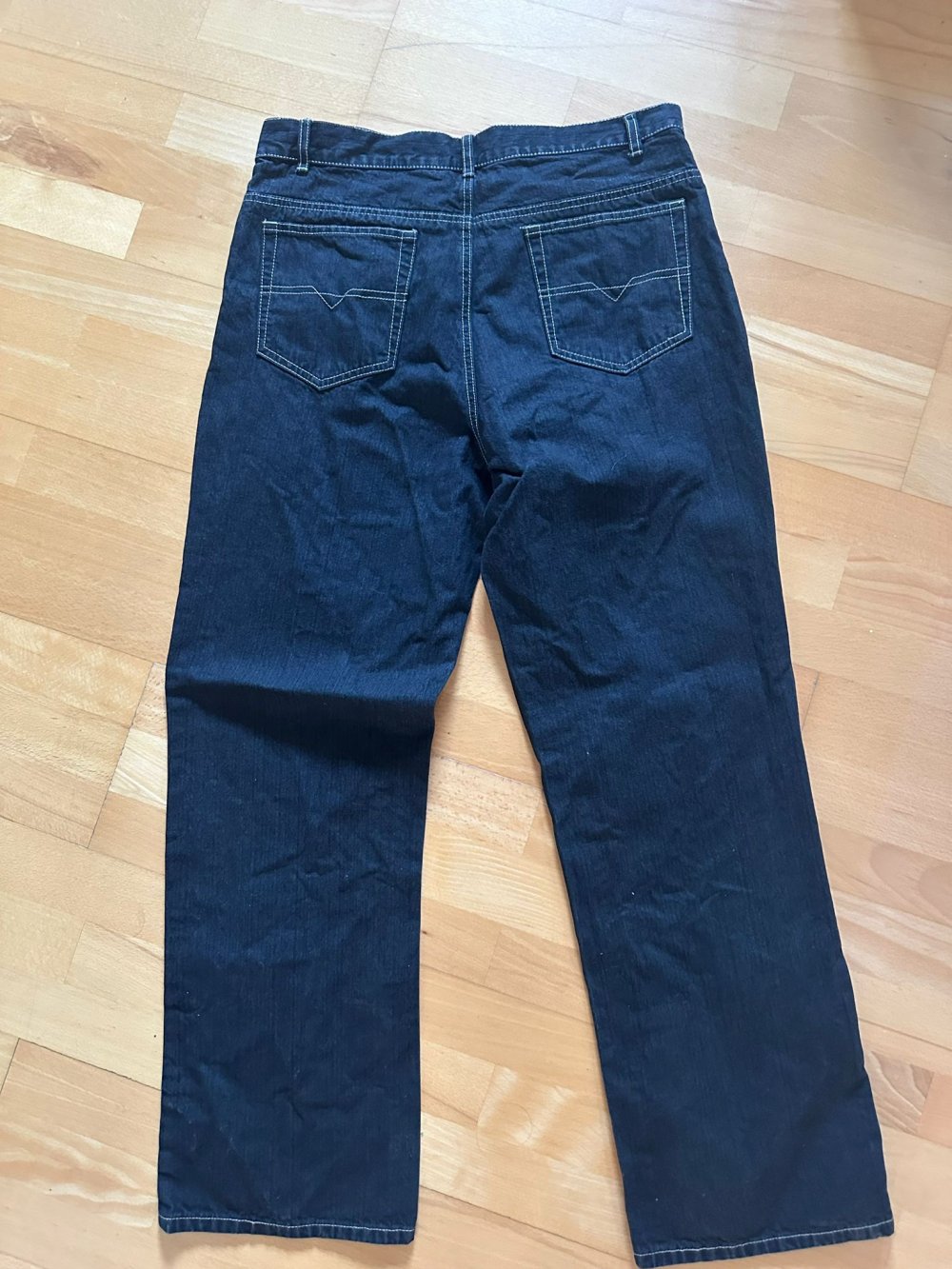 Schwarze Herren Jeans, Größe 54