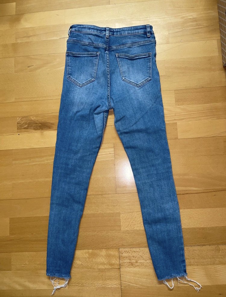 Halli High Waist Super Skinny Jeans, Größe 40