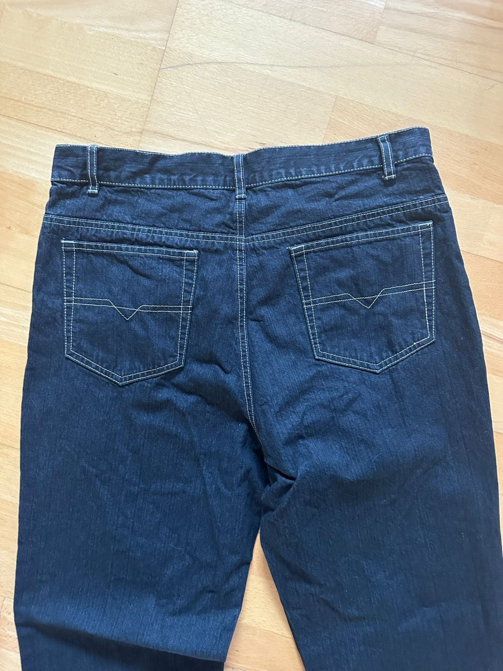 Schwarze Herren Jeans, Größe 54