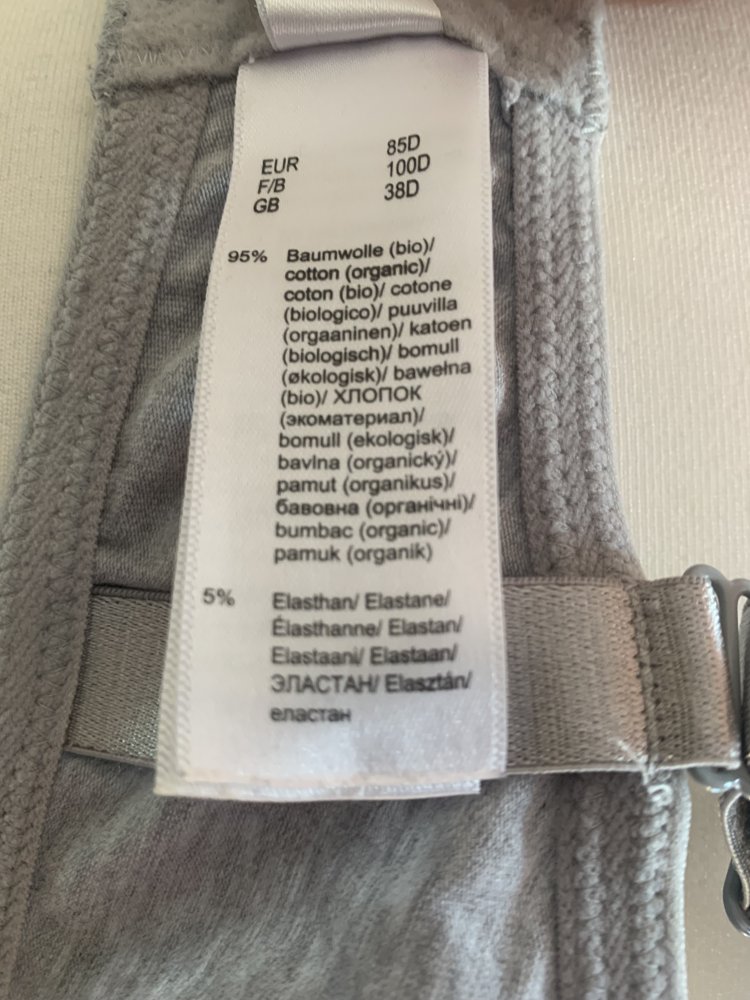 Bügel BH, 3er Pack, 85D