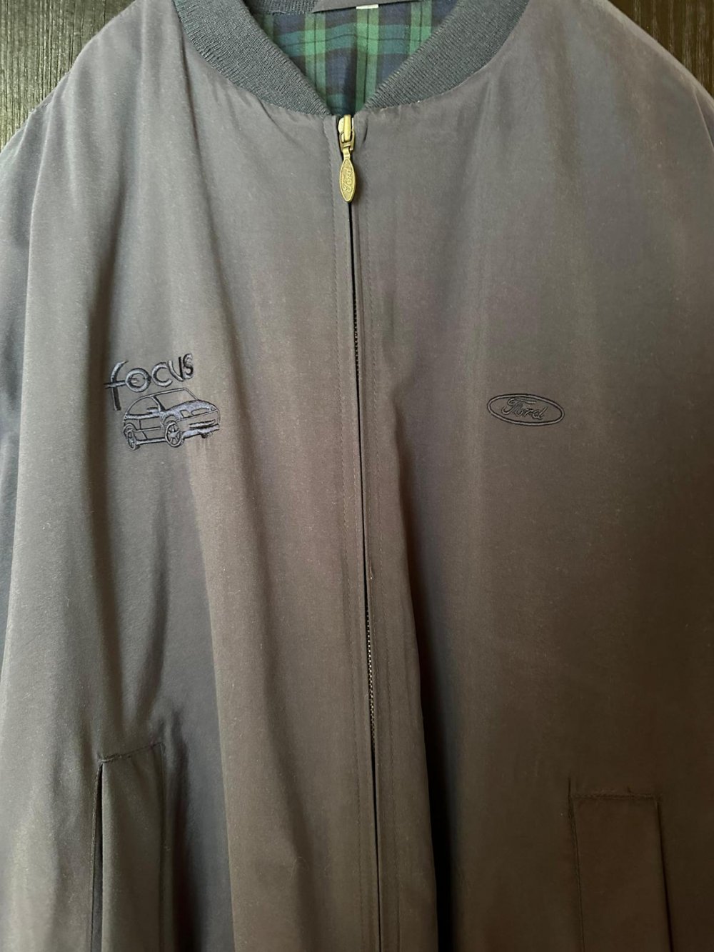 Blaue Ford Focus Jacke, Größe XL