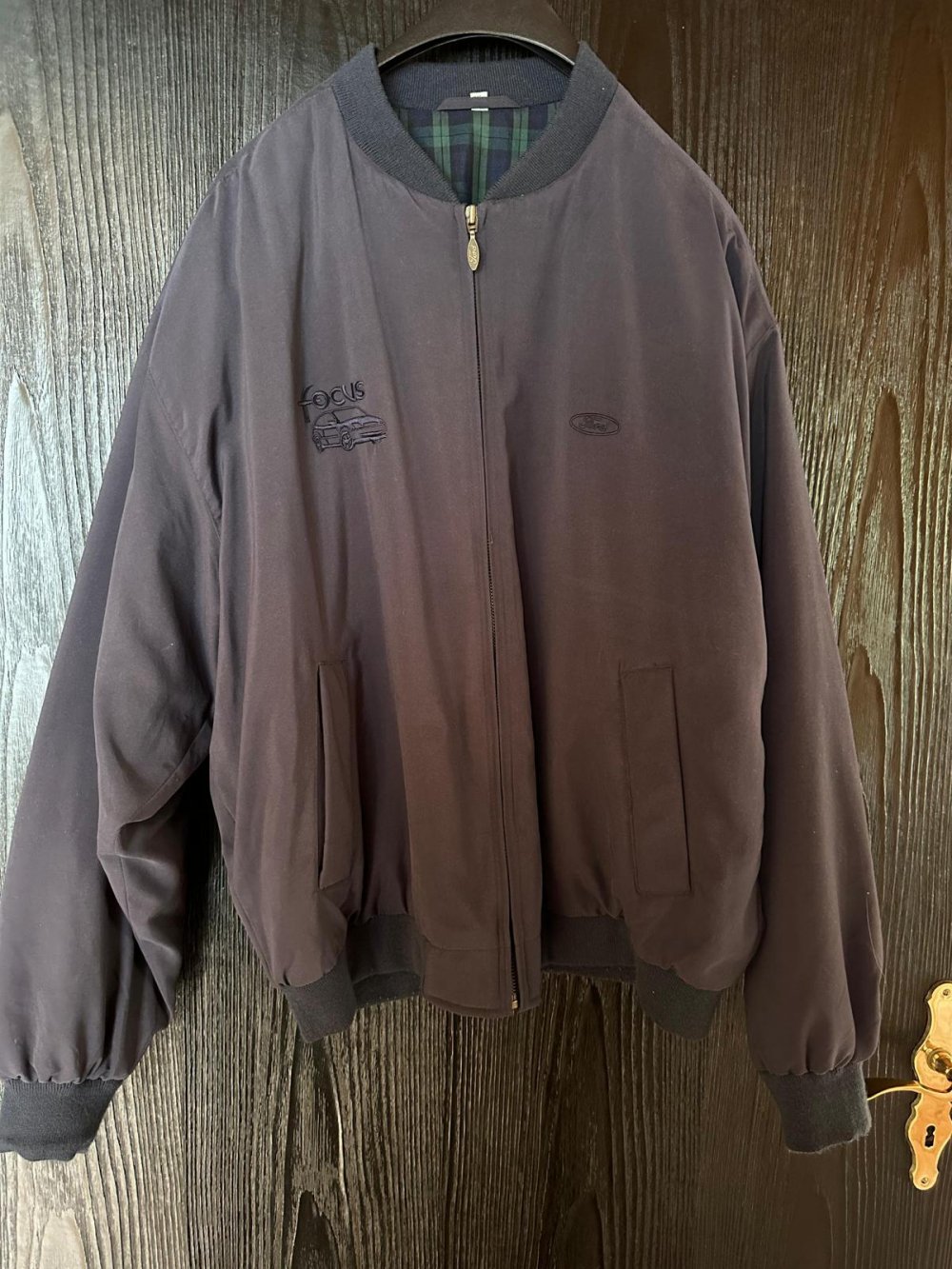 Blaue Ford Focus Jacke, Größe XL