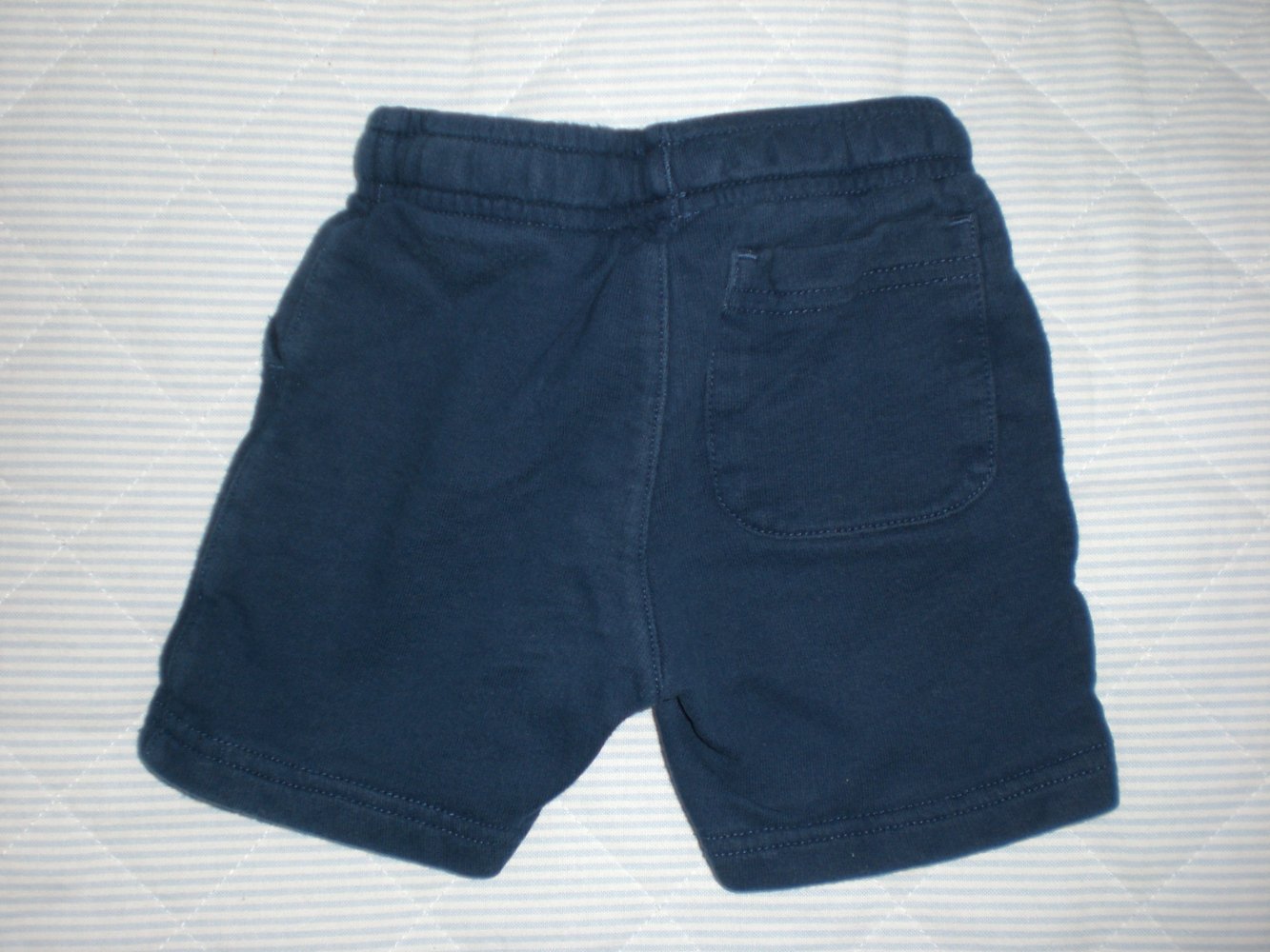 carter´s - Baby kurze Hose Shorts Sweat-Shorts Gummibund blau 9 Monate Gr. 68