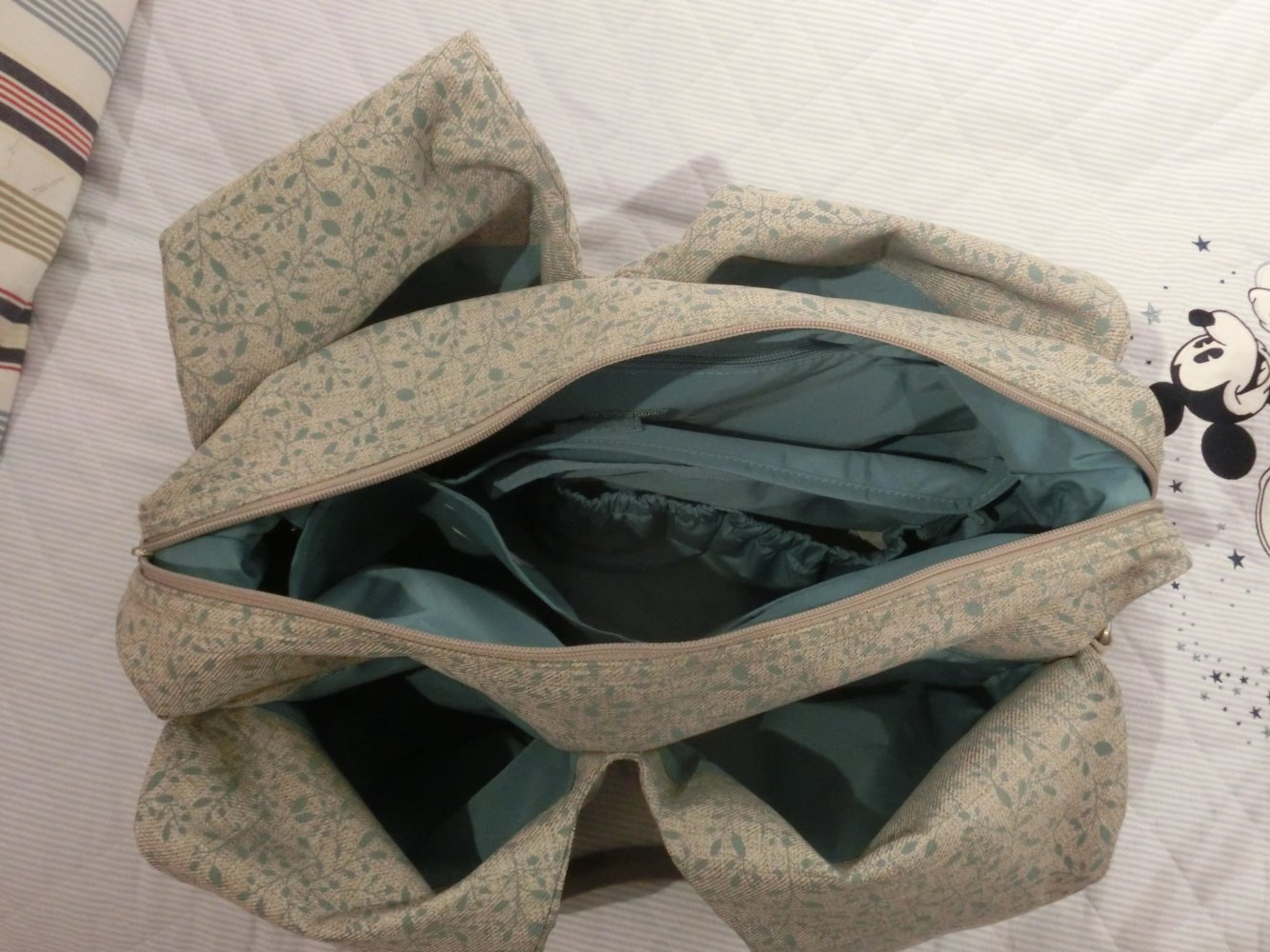 LÄSSIG Green Label Neckline Bag Wickeltasche/Babytasche inkl.Zubehör TOP Zustand