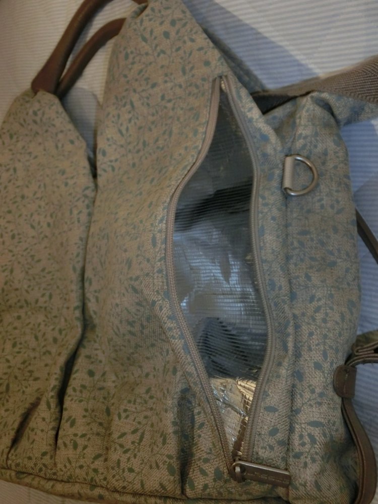LÄSSIG Green Label Neckline Bag Wickeltasche/Babytasche inkl.Zubehör TOP Zustand