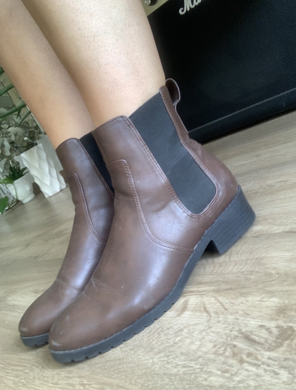 Leder Stiefel
