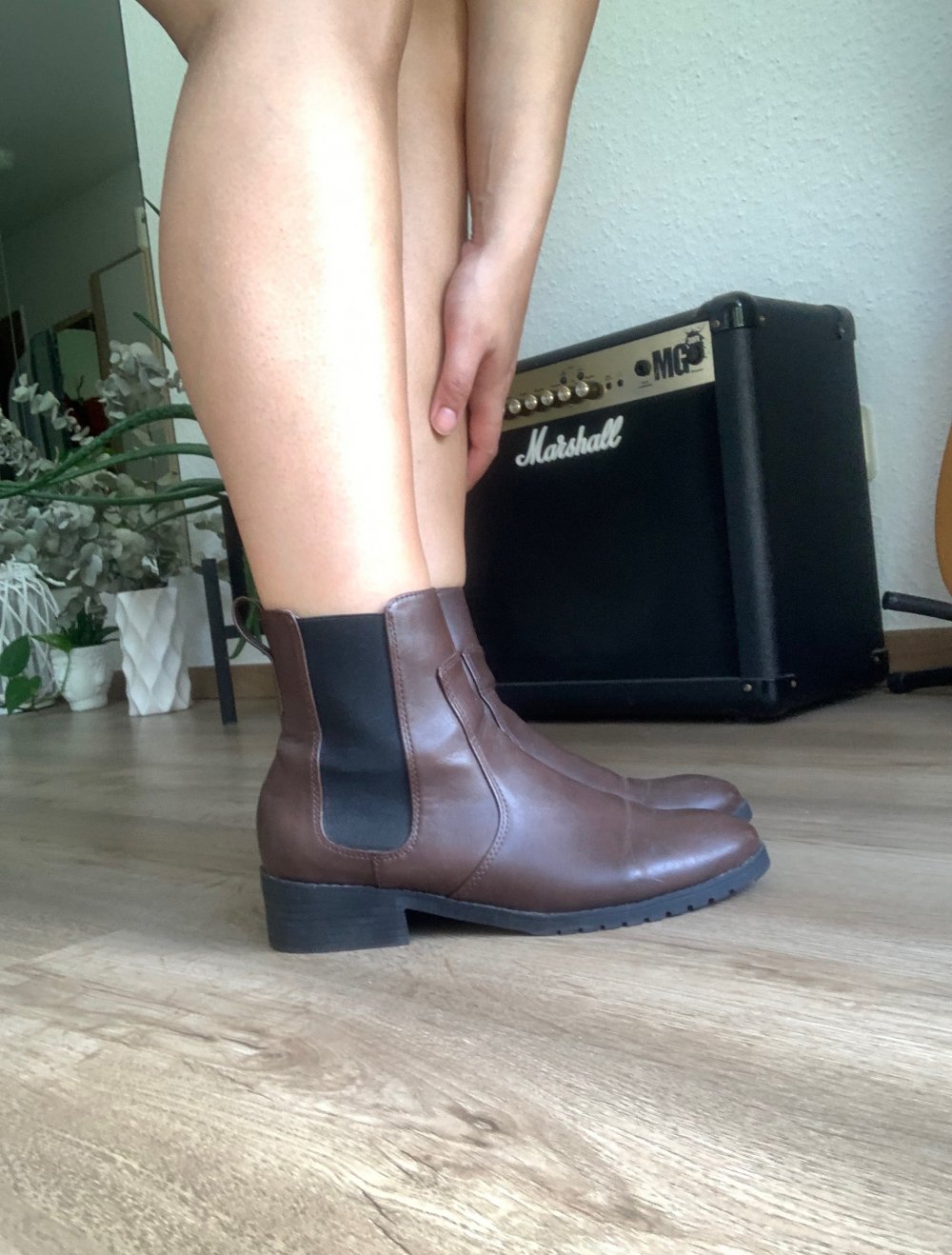 Leder Stiefel