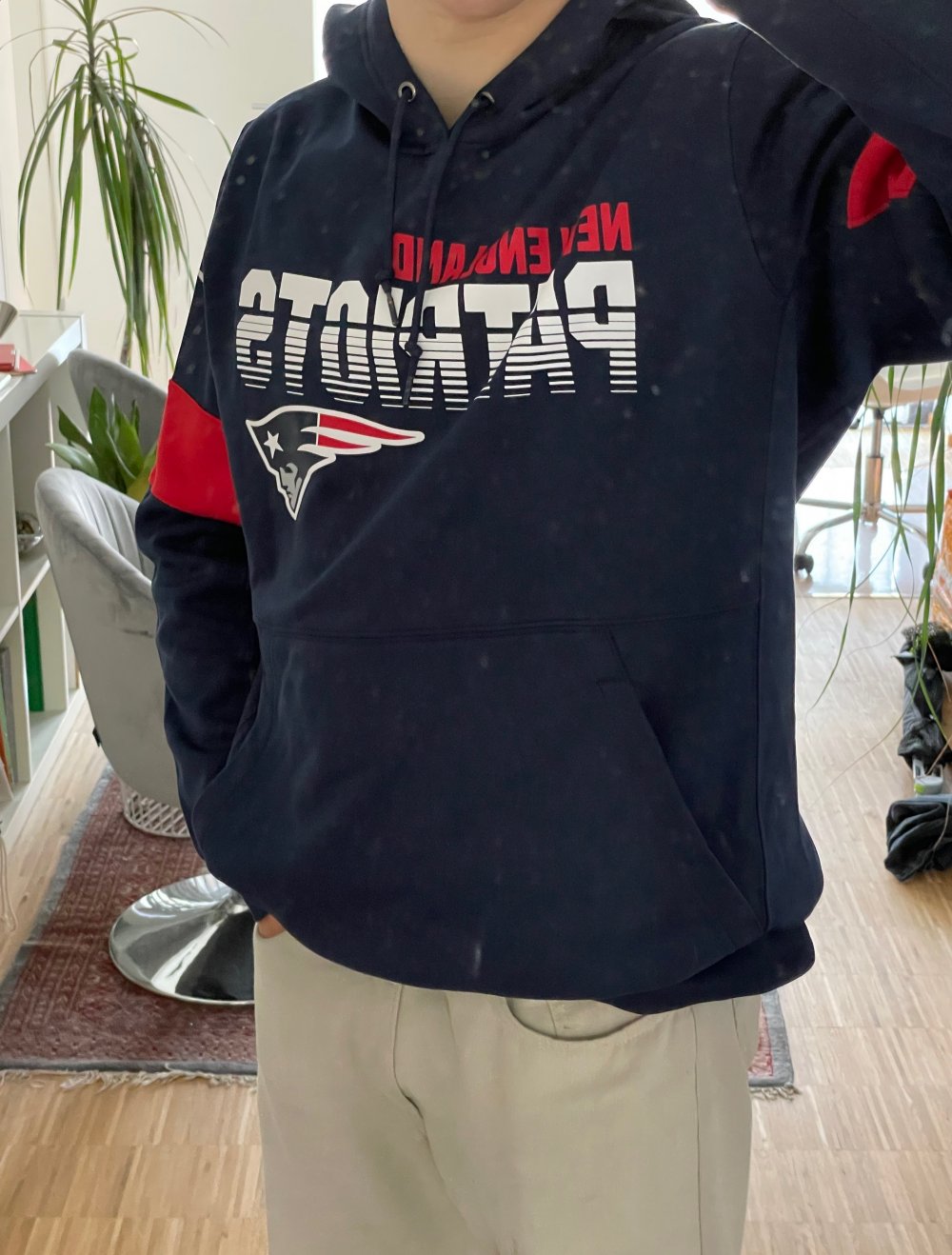 SPORTLICHES SWEATSHIRT NIKE X NEW ENGLAND PATRIOTS