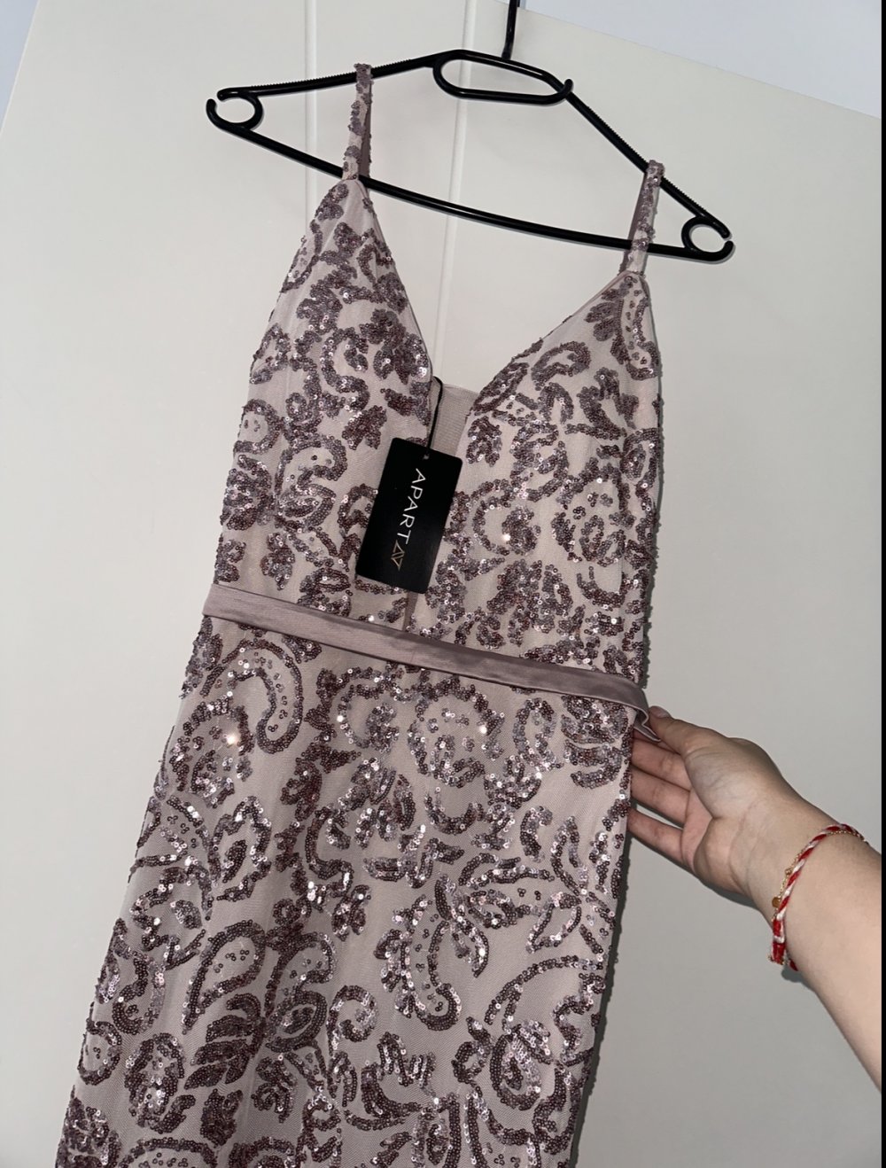 rosa Abendkleid