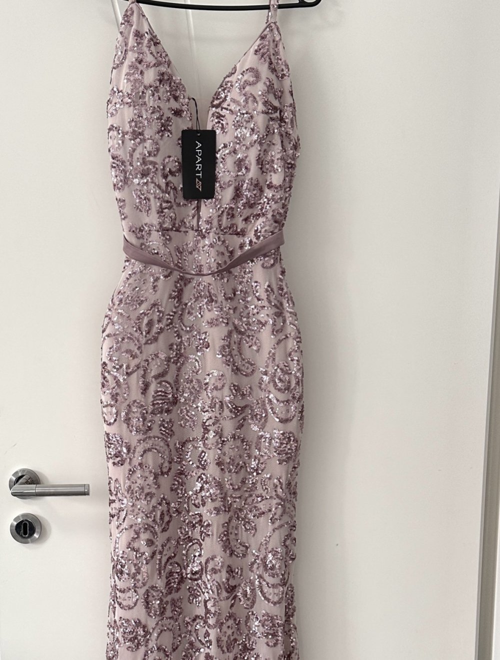 rosa Abendkleid