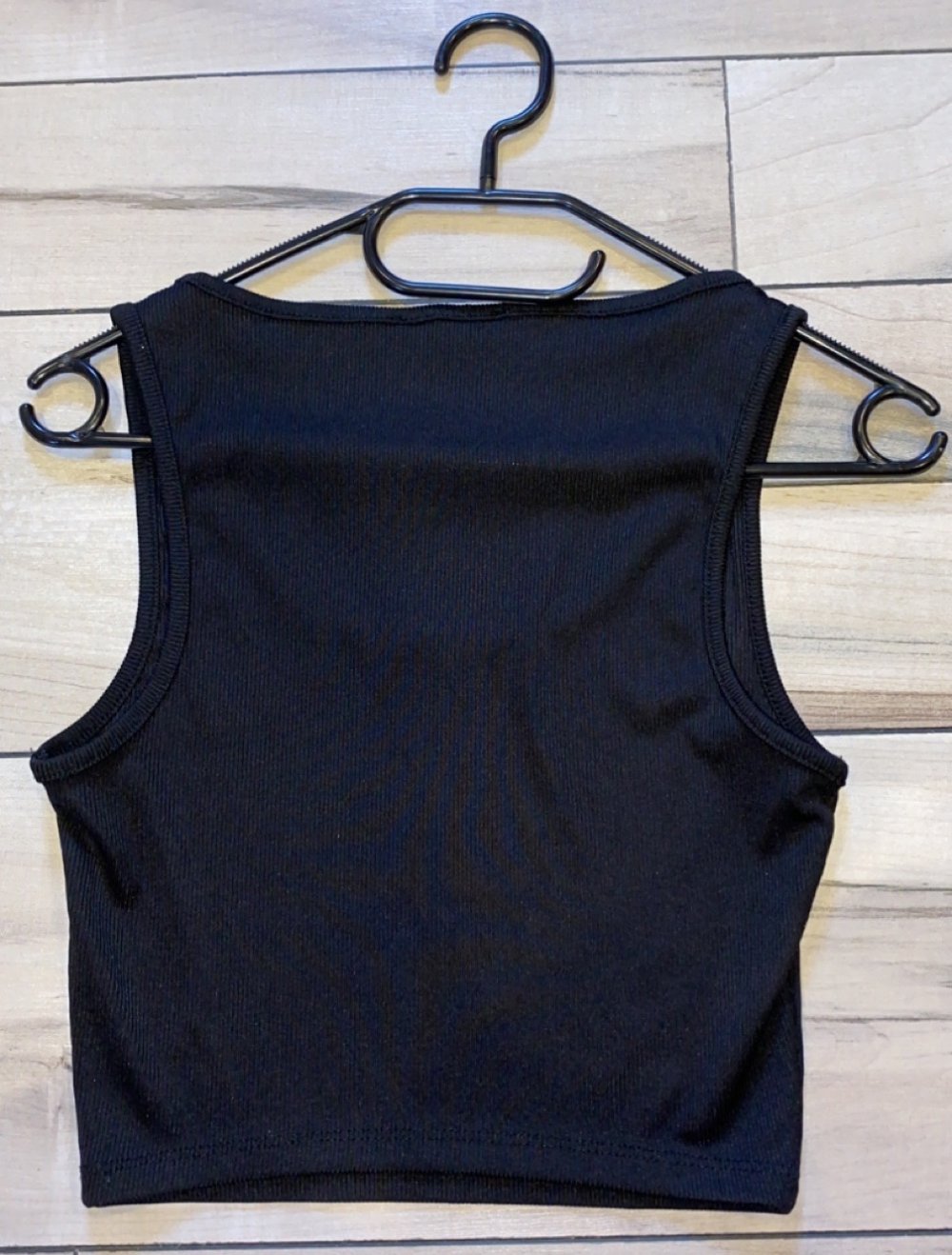 2er Pack Tops in Braun und Schwarz