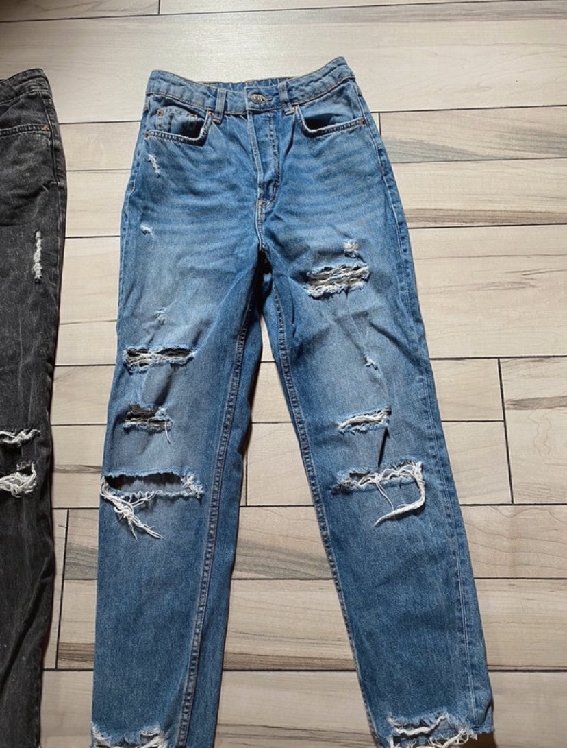 2er Pack Hosen in Blau und Schwarz mit Löschern