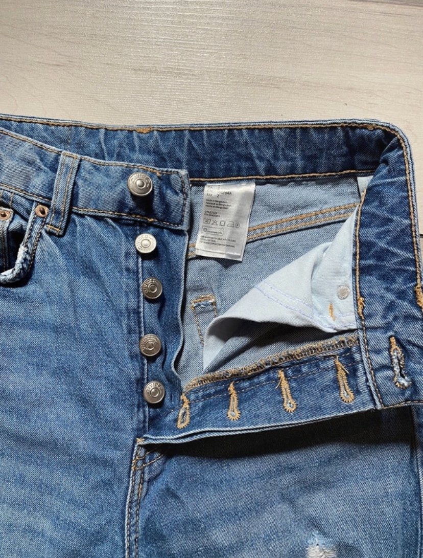 2er Pack Hosen in Blau und Schwarz mit Löschern