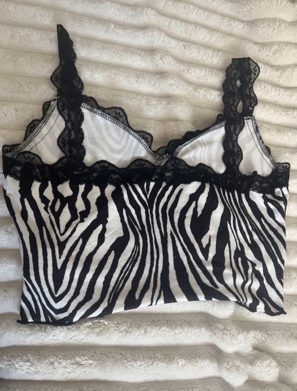 top zebra muster