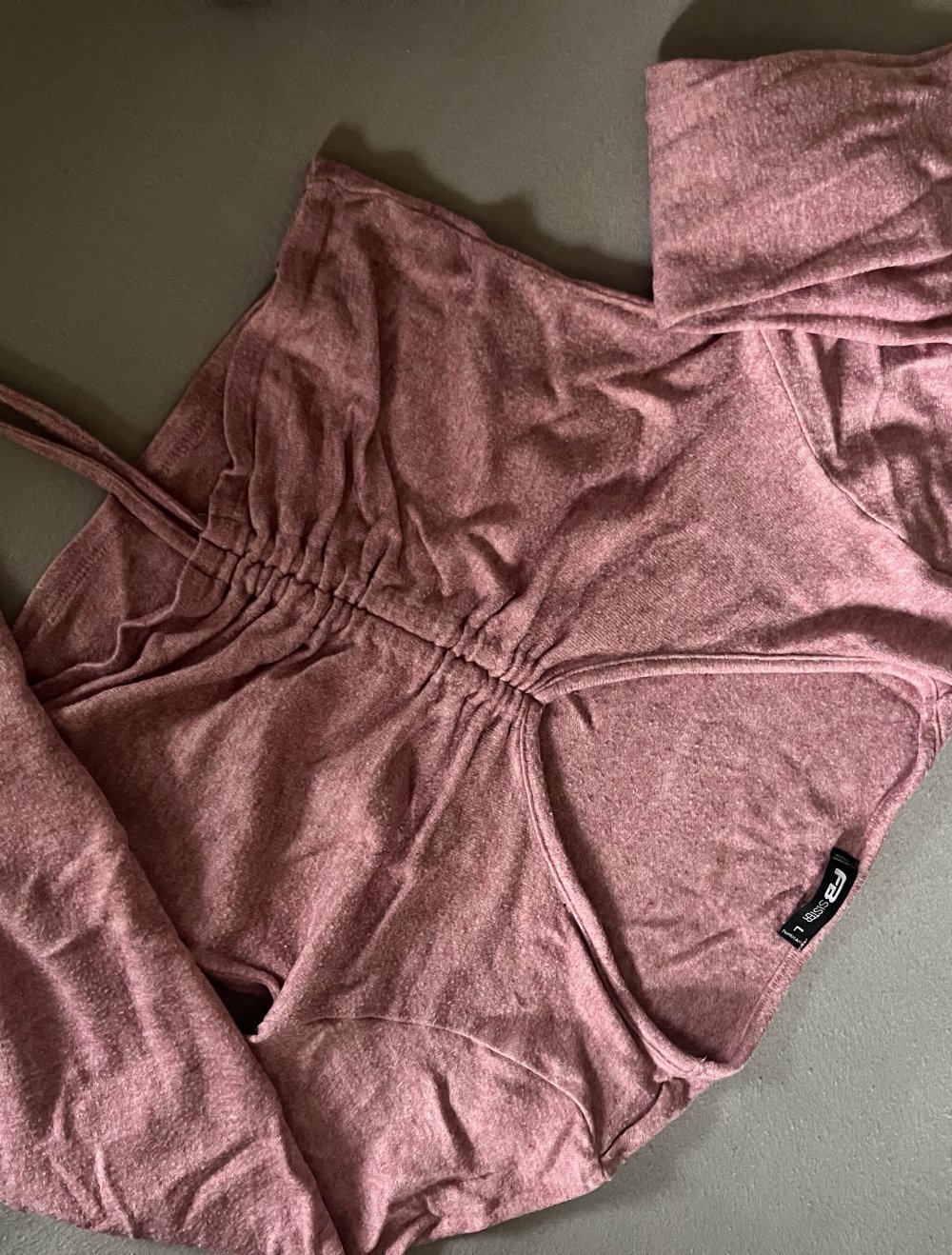 Langarm Crop Top
