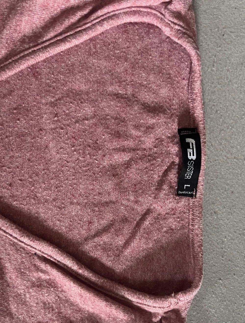 Langarm Crop Top