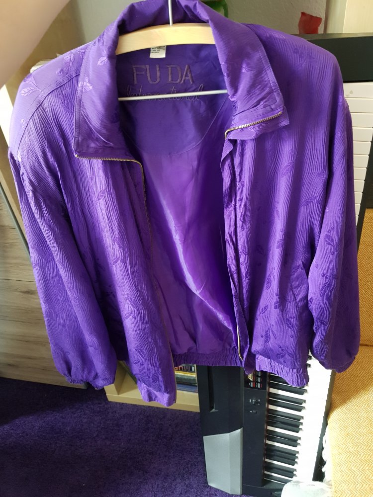 Seidene Bomberjacke 