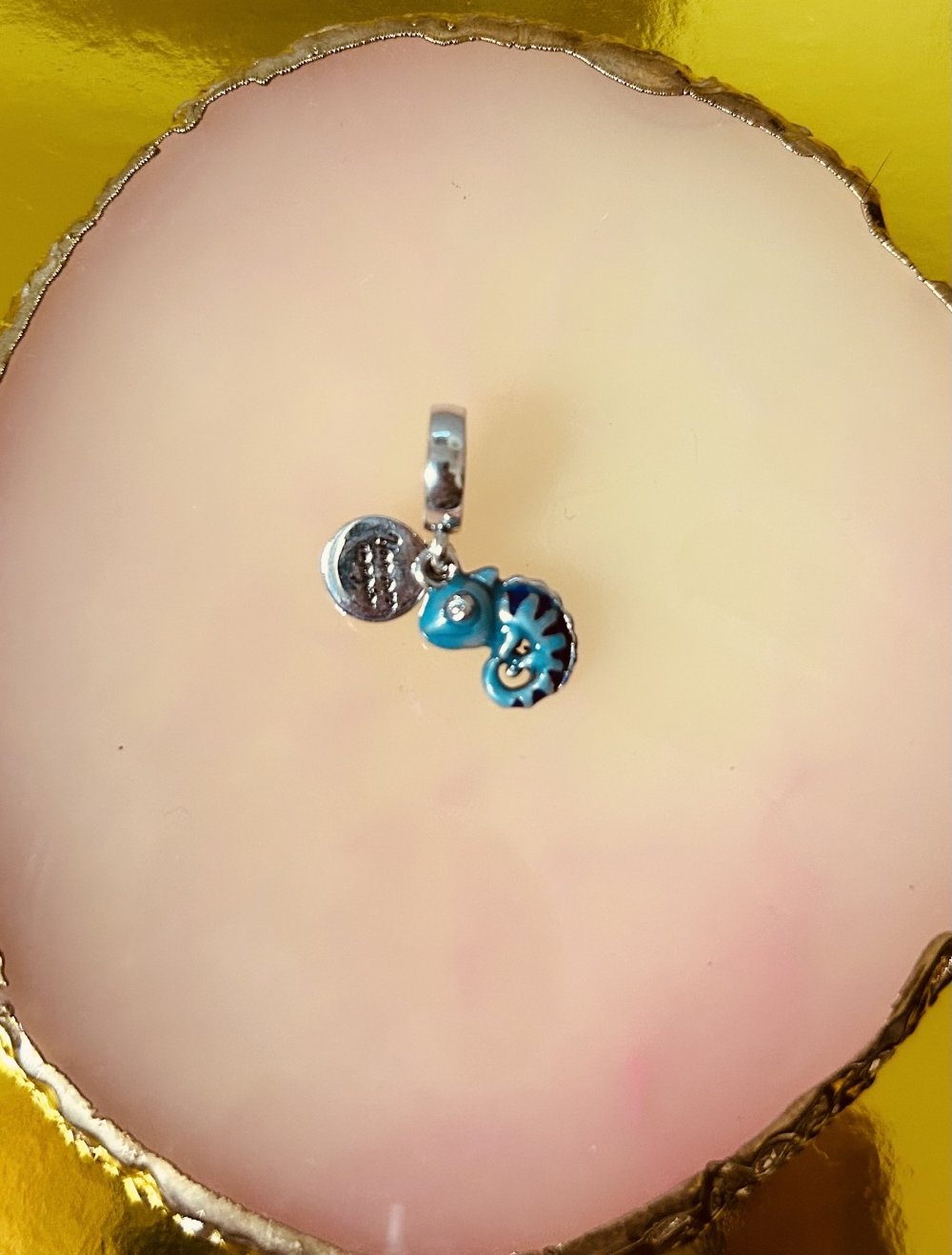 charm Chamäleon Pandora kompatibel S925 Silber