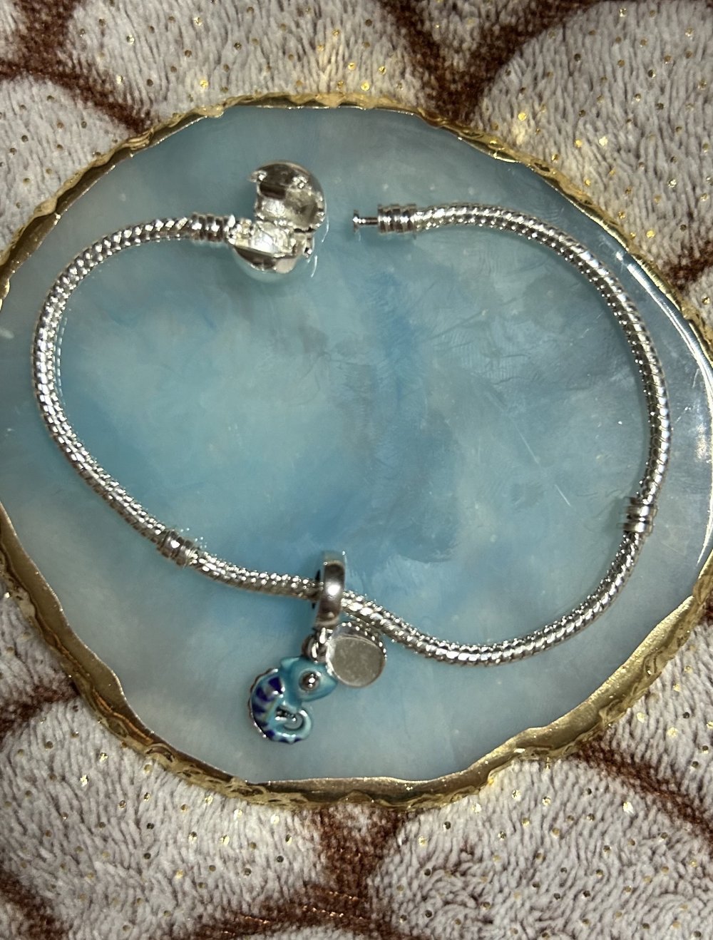 charm Chamäleon Pandora kompatibel S925 Silber