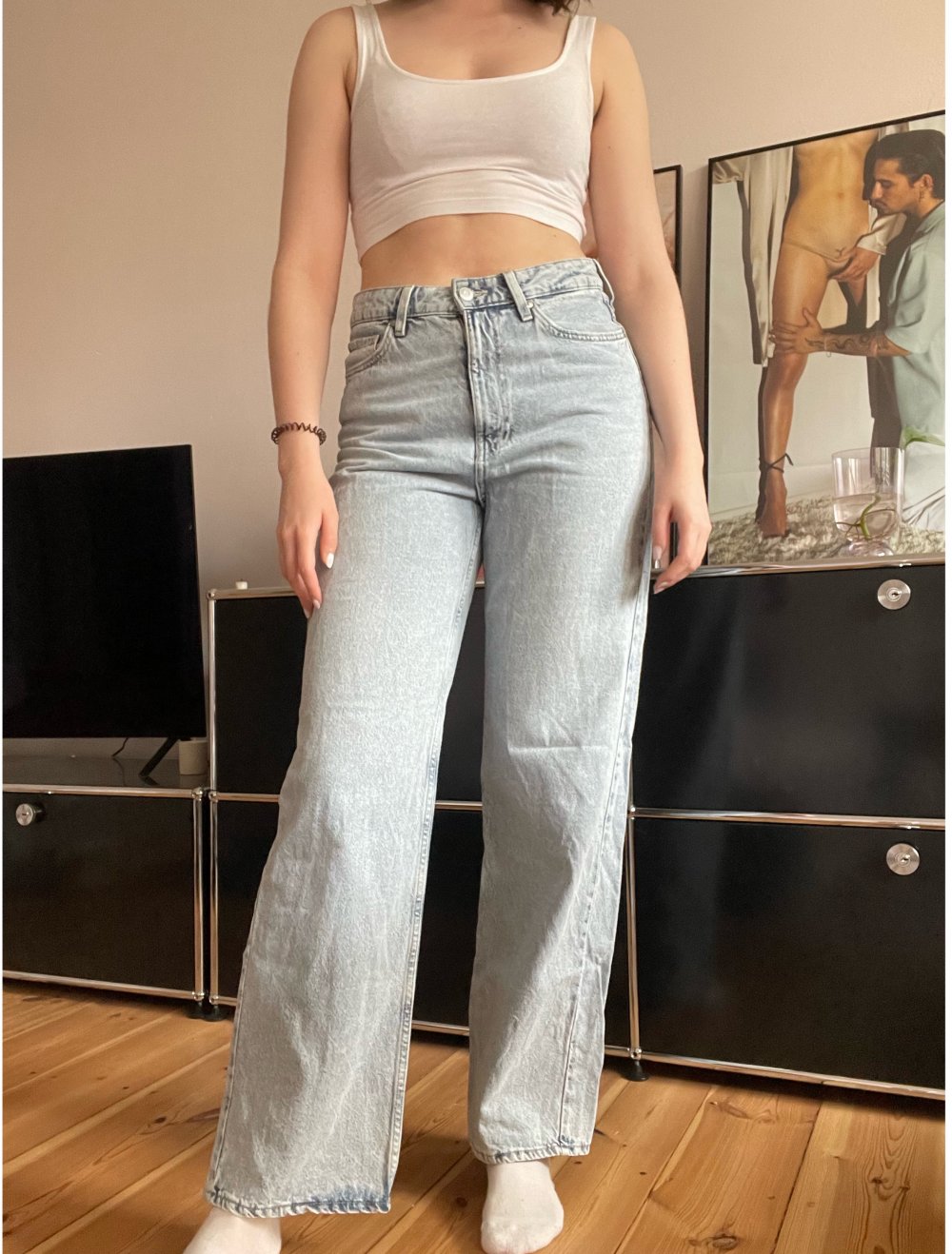 Jeans Gerade geschnitten