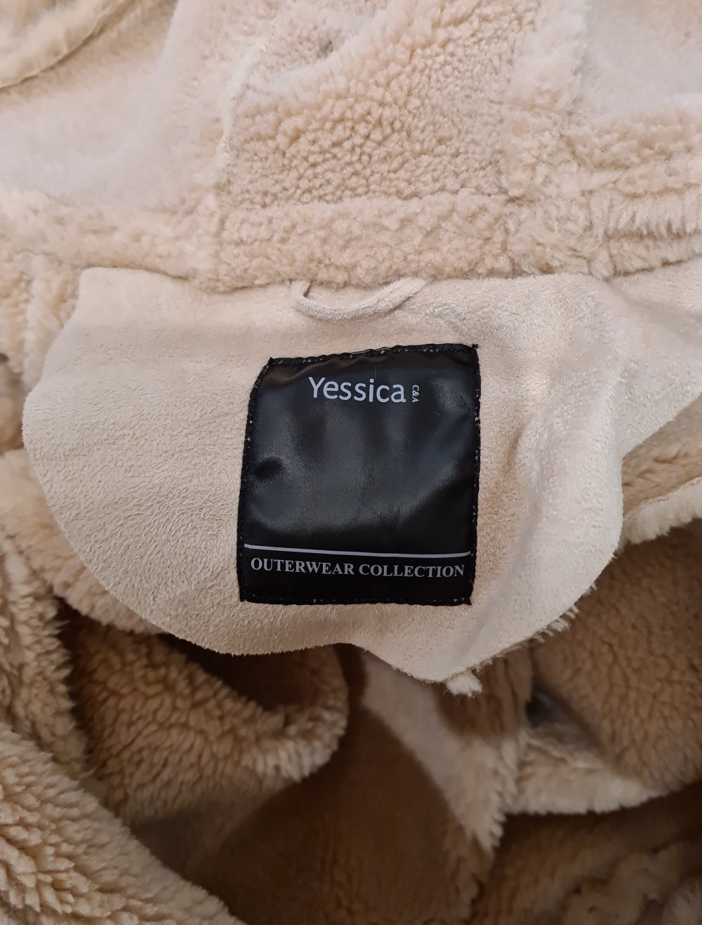 Neu Velourslederimitatjacke Gr.36 Yessica