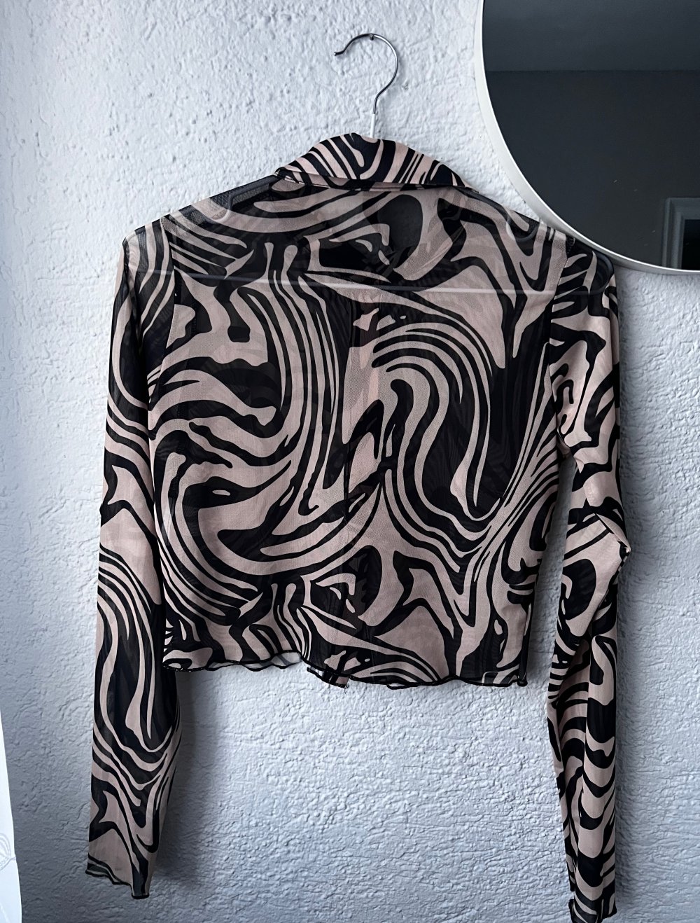 durchsichtige Bluse